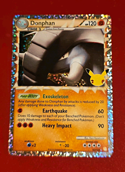 The Pokemon Company Pokemon TCG Donphan Prime CCC 107/123 Holo Ultra Rare - Image 1