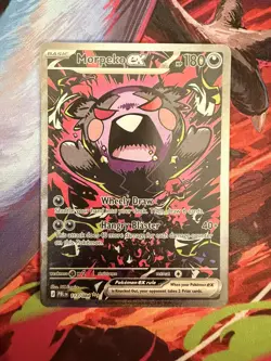 Morpeko ex 117/084 SIR Pitch Black Special Illustration Rare English Near Mint - Image 1