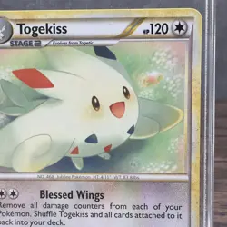 Togekiss #9/90 Undaunted Pokemon Card Rare Non Holo MP - Image 3