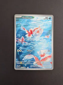 Pokemon Goldeen 87/84 Illustration Rare Pitch Black English *NM* - Image 1