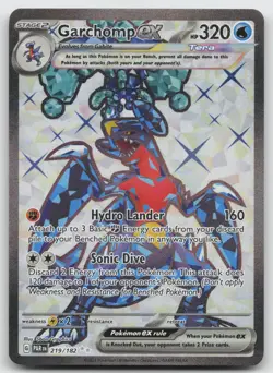 Garchomp ex 219/182 Paradox Rift Pokemon NM 426 - Image 1