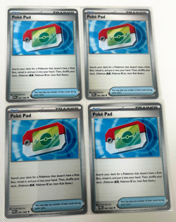 Pokemon Poke pad Set of 4 Pack Fresh, PerfectOrder, Mint - Image 1