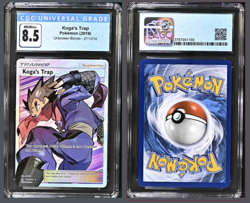 CGC 8.5 Koga's Trap 211 2019 Unbroken Bonds Full Art Trainer English Pokemon - Image 3
