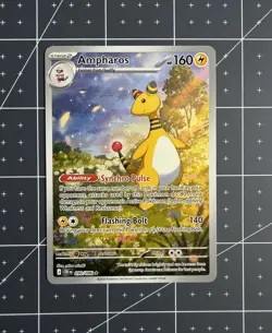 Ampharos 090/086 Illustration Rare - Chaos Rising - Pokemon TCG - NM - Image 1