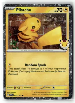 Pikachu (Pokemon Day 2026) [MCAP Holofoil - 051/162NM - Image 2