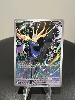 Pokemon TCG Xerneas Illustration Rare Full Art Holo 091/086 Chaos Rising NM/M ✅ - Image 1