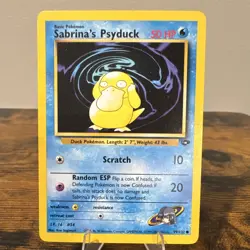Pokemon Sabrina’s Psyduck 99/132 Gym Challenge Unlimited - Image 1