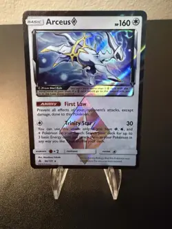 Pokemon Arceus Prism Star 96/131 Sm-Forbidden Light Holo Rare NM - Image 1