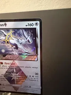 Pokemon Arceus Prism Star 96/131 Sm-Forbidden Light Holo Rare NM - Image 3