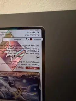 Pokemon Arceus Prism Star 96/131 Sm-Forbidden Light Holo Rare NM - Image 5