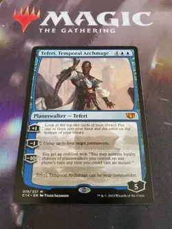 Mtg. Teferi, Temporal Archmage. Commander 2014. Nm - Image 1