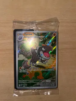 Pokemon TCG Tyrunt #070 Black Star Promo Holo Factory Sealed Mint Mega Evolution - Image 2