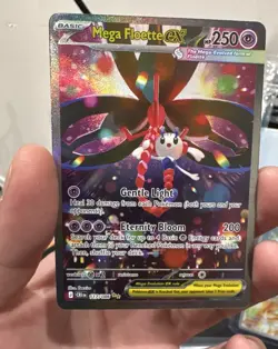 Pokemon TCG Mega Floette EX 117/086 CRI Full Art Holo Psychic 250HP - Image 2