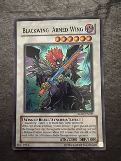 Blackwing Armed Wing RGBT-EN041 Raging Battle Unlimited - Image 1