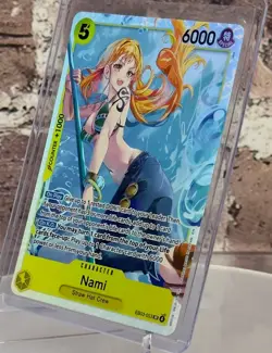 NAMI EB03-053 One Piece Heroines Edition Super Rare Foil Extra Booster Full Art - Image 2