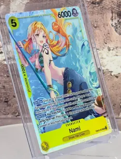 NAMI EB03-053 One Piece Heroines Edition Super Rare Foil Extra Booster Full Art - Image 3