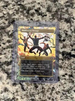 Multiversal Passage Borderless MTG SPM Nm/M *ON HAND* - Image 1