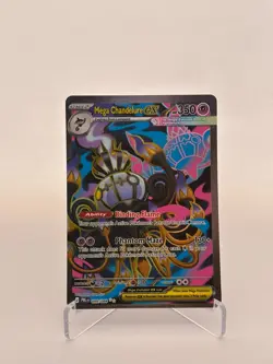 Pokemon TCG Mega Chandelure Ultra Rare 099/084 Pitch Black NM - Image 1