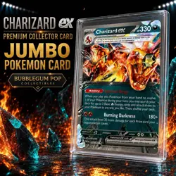 🔥 Charizard ex Jumbo Pokemon Card - 054/091 🔥 - Image 1