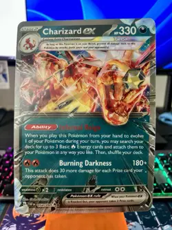 🔥 Charizard ex Jumbo Pokemon Card - 054/091 🔥 - Image 2