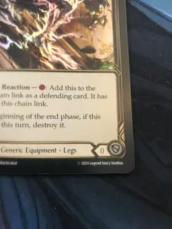 Quickdodge Flexors HNT215 Flesh and Blood TCG Legendary Legs Equipment - Hunted - Image 2