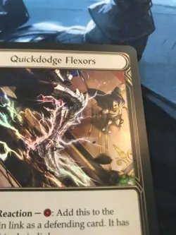 Quickdodge Flexors HNT215 Flesh and Blood TCG Legendary Legs Equipment - Hunted - Image 5