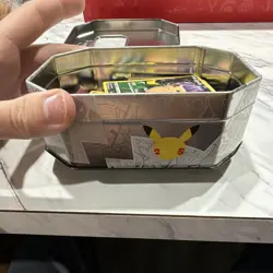 Pokemon TCG Collection 2021 Pikachu Holo Promo 025/025 Tin Lot - Image 4