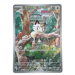 Meowth - 106/094 - Phantasmal Flames - Illustration Rare - NM - Pokemon TCG - Image 1