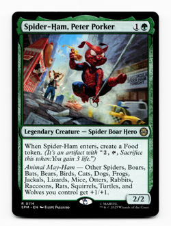 Spider-Ham, Peter Porker [Marvel's Spider-Man] MTG Magic NM/M 🌳 *Ships Meow!* - Image 1