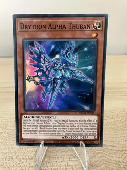 Drytron Alpha Thuban - GEIM-EN024 - Super Rare - 1st Edition Yugioh Card TCG - Image 1