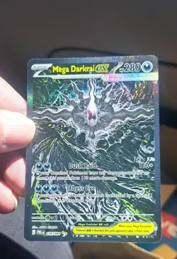 Mega Darkrai ex 116/084 Me05: Pitch Black Holo - Image 1