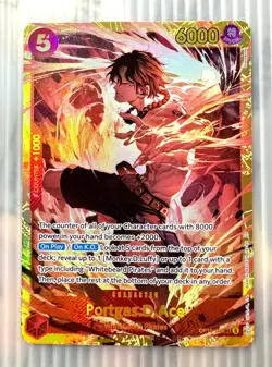One Piece Card Game - Portgas.D.Ace - OP16-118 - SEC - English - Image 2