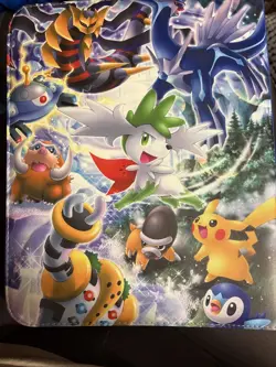 Pokemon-Themed Binder 9 Pocket Zipper 50 Pages 450 Card New 13x11 Unbranded - Image 2