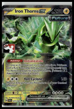 Prize Pack Series Cards #077/167 Iron Thorns ex - Image 1