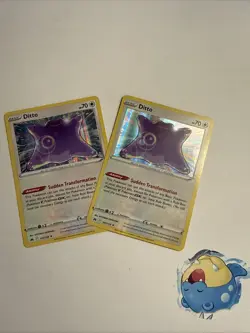 Ditto 107/159 Holo Rare 2023 Pokemon Crown Zenith Card NM - Image 3