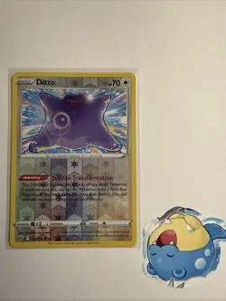 Ditto 107/159 Reverse Holo 2023 Pokemon Crown Zenith Card NM - Image 4