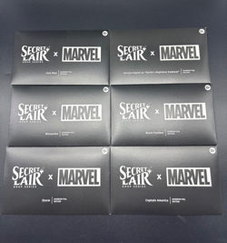 MTG Secret Lair x Marvel Rainbow Foil Edition - FULL SET of 6 | New Sealed - Image 1