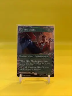 MTG Spider-Man - Miles Morales/ Ultimate Spider-Man - Regular Borderless. - Image 1