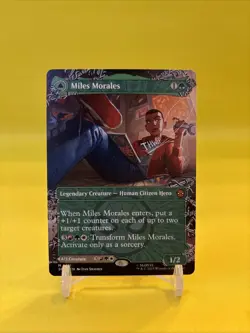 MTG Spider-Man - Miles Morales/ Ultimate Spider-Man - Regular Borderless. - Image 4