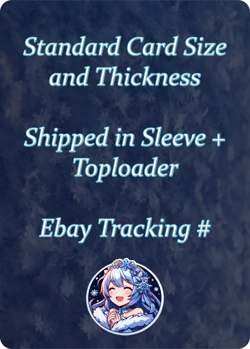 MTG - Yuna, Hope of Spira - Fanart Borderless Style - EDH / Playtest - Image 2