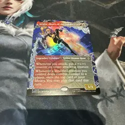 Arana, Heart of the Spider 213 (Borderless) MTG Marvel's Spider-Man Foil NM - Image 1