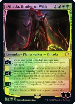 1 x FOIL Dihada, Bindr of Wills ~ Commander: Dominaria United NM - Image 1