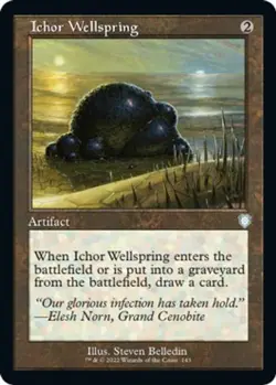 NM - Ichor Wellspring (Retro Frame) [BRC - 143] Commander: The Brothers' War - Image 1