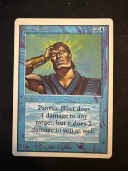 Psionic Blast - Unlimited Edition - MTG - Image 1