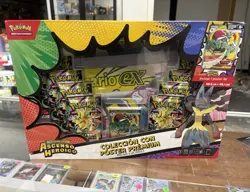 Pokemon TCG Poster Premium Mega Evolucion Ascenso Heroico Lucario Espanol - Image 1