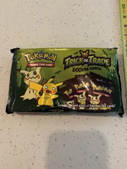 2023 Pokemon TCG Trick Or Treat BOOster Bundle 50 Mini Packs New & Sealed - Image 1