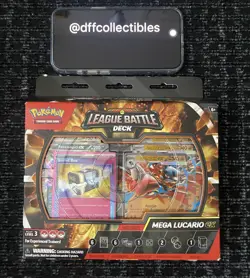 Pokemon Mega Lucario ex League Battle Deck Sealed - In hand and ready to ship - Image 1