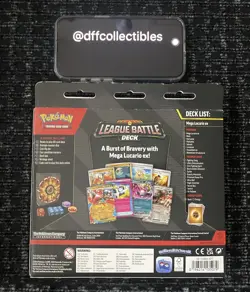 Pokemon Mega Lucario ex League Battle Deck Sealed - In hand and ready to ship - Image 2