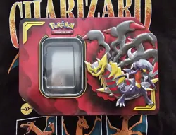 Pokemon TCG S&M Team Up Garchomp & Giratina GX - 2019 - *EMPTY* (Tin Only) - Image 1