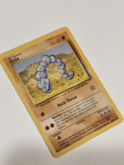 Onix 56/102 Base Set Pokemon NM TCG Vintage - Image 3
